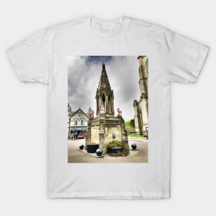 the Bruce Fountain, Falkland , Fife, Scotland T-Shirt